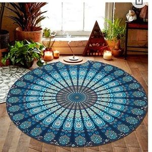 Hawaii Sunproof Round 60 Inches - Navy Blue